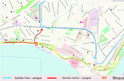 Linhas de ônibus terão mudanças no itinerário neste sábado