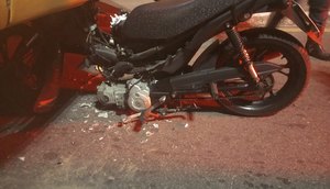 Colisão entre ônibus e moto deixa condutor ferido Zona Sul de Aracaju / Foto: Foto: CPTran/SE