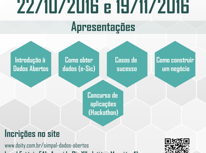 Simpósio Alagoano de Dados Abertos começa neste sábado (22)