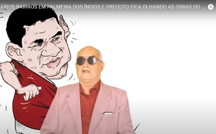 [VEJA VÍDEO] Jornalista Fernando Valões revela que Prefeito de Palmeira pega &#8220;bigu&#8221; em obras do Estado