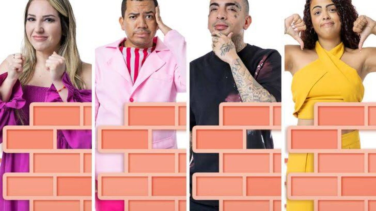Mc Guimê, Paula, Bruno e Amanda disputam o quarto Paredão do ‘BBB 23’