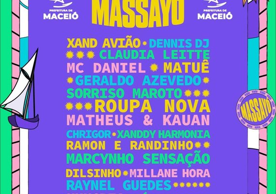 Verão Massayó 2025: programação reúne grandes nomes da música nacional e local