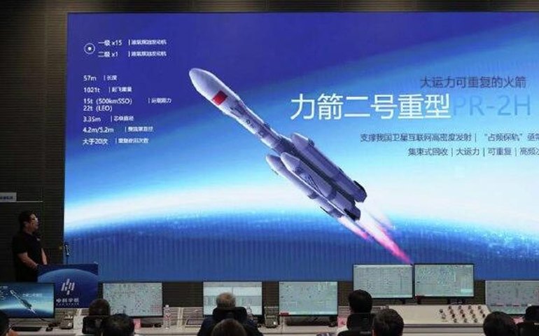 China prepara quatro foguetes reutilizáveis para lançamento