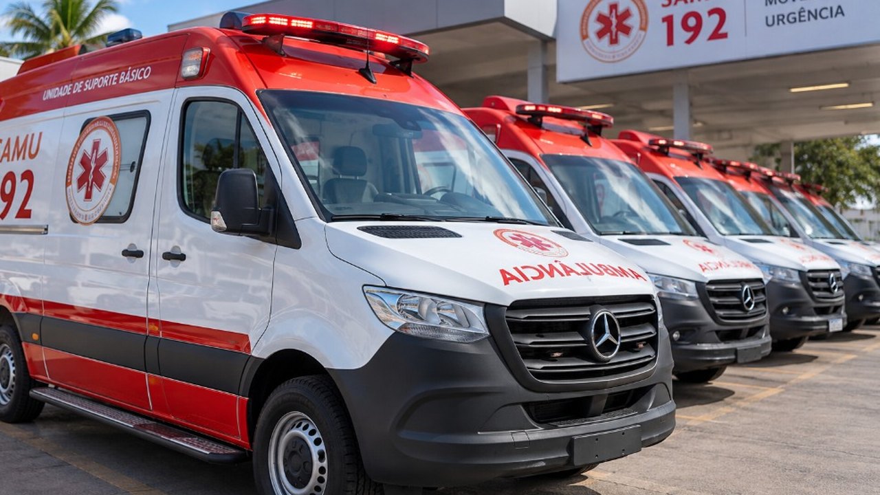 Alagoas firma contrato de R$ 4,85 milhões para ambulâncias do Samu