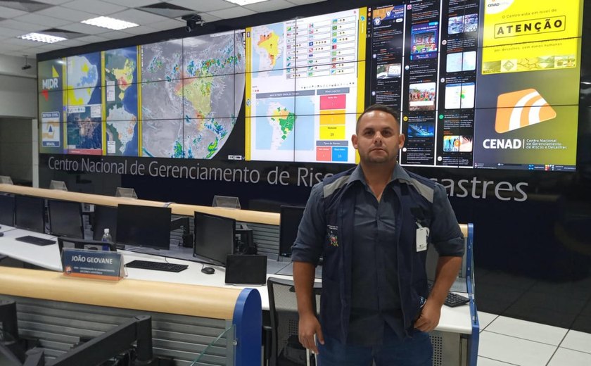 Semarh participa de intercâmbio com Centro Nacional de Gerenciamento de Riscos e Desastres