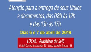 CANDIDATOS PSS ARACAJU