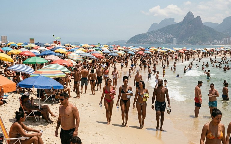 Onda de calor no feriado deixa temperaturas até 5°C acima da média