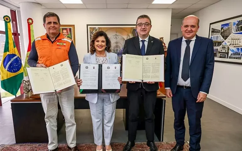 SC faz acordo com Trento, na Itália, para ajuda em defesa civil