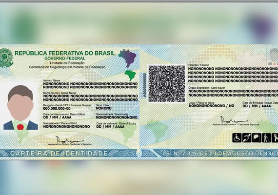 Cartórios de Alagoas passam a emitir nova Carteira de Identidade Nacional