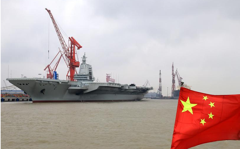 EUA manifestam preocupação com avanço da aviação embarcada chinesa