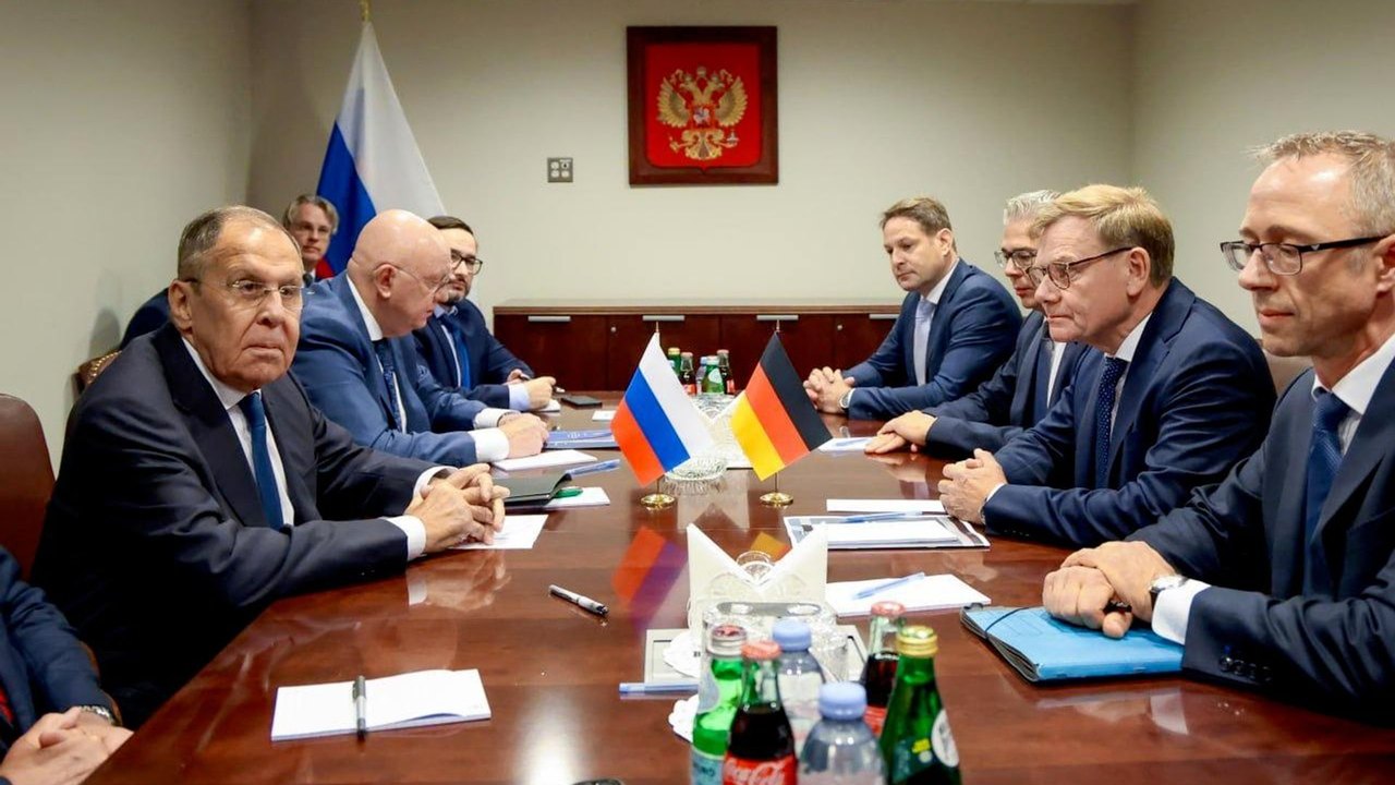 Lavrov se reúne com seu homólogo alemão na sede da ONU