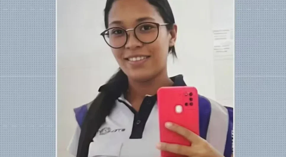 Andreza dos Anjos foi morta a facadas dentro da própria casa, em Goiana. - Foto: Reprodução/TV Globo