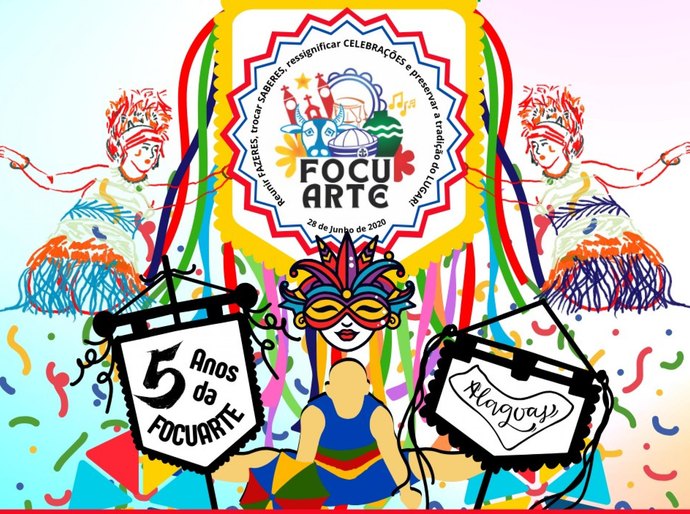 Ressaca da Focuarte 2025 celebra 5 anos da entidade com cortejo cultural no bairro do Prado