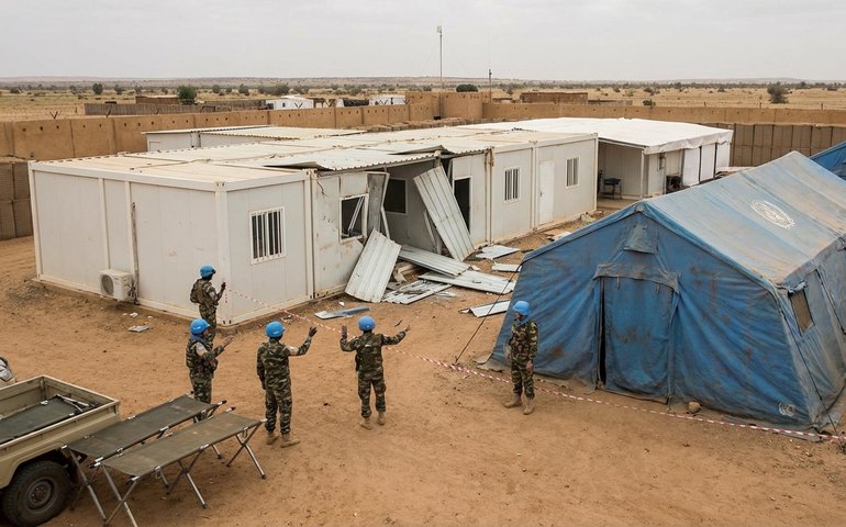 Drone atinge base da ONU no Sudão e mata seis soldados da paz