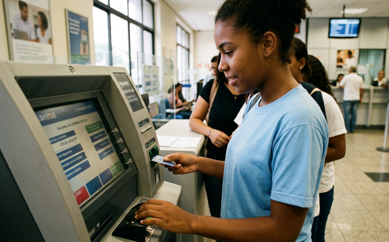 Pé-de-Meia: governo credita pagamento para nascidos em maio e junho