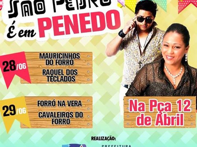 Penedo encerra festejos juninos com programação em São Pedro