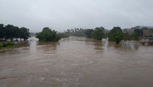 nivel de rio Sergipe sobe