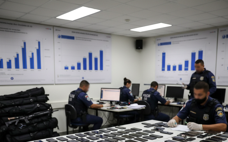 ISP: Rio fecha 2025 com quase 200 celulares roubados por dia, queda no roubo de veículos e recorde na apreensão de fuzis