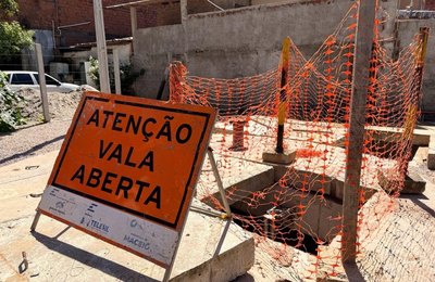 Seminfra e BRK Ambiental vistoriam obras de esgotamento sanitário no Litoral Norte