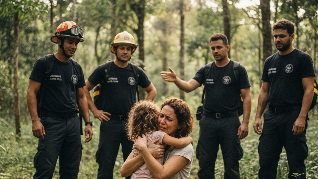 Criança autista não verbal desaparecida é encontrada após três dias em mata de MG