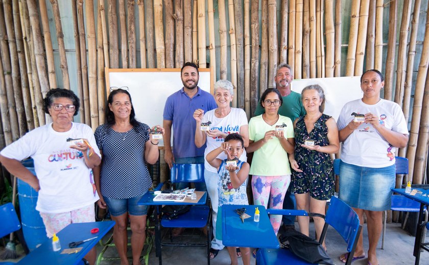 Secult leva oficinas gratuitas a comunidades de Maceió através do Cultura nas Grotas