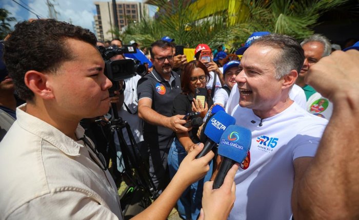 O candidato ao governo de Alagoas, Renan Filho