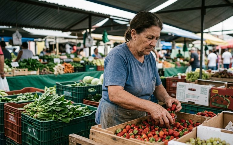 Espinafre, morango e uva lideram ranking de alimentos com mais resíduos de pesticidas em 2026