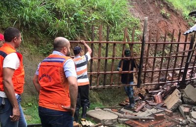 Fortes chuvas: Equipes da Defesa Civil e Infraestrutura intensificam trabalho preventivo em Santana do Mundaú