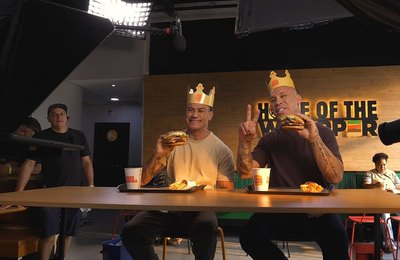 Por trás das câmeras: Burger King® revela bastidores da gravação entre Popó e Wanderlei Silva