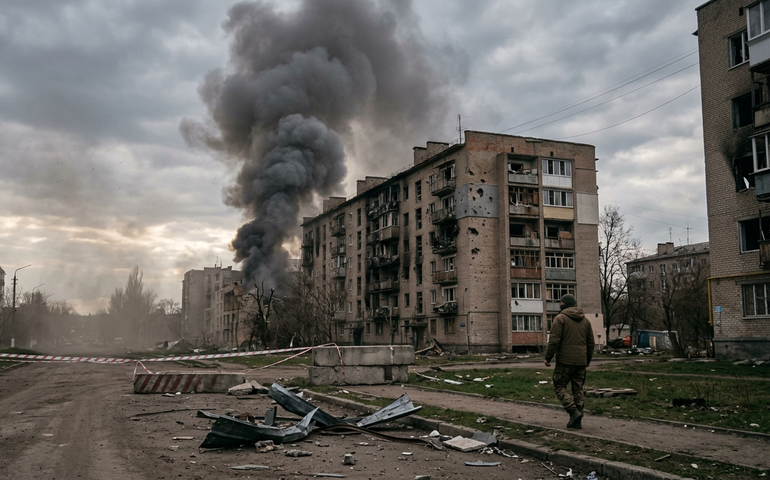 Drones russos Bars atacam alvos ucranianos em Kramatorsk