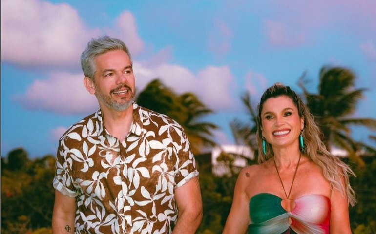 Flávia Alessandra posta apoio após Otaviano Costa revelar aneurisma da aorta e diz: 'Nosso Ota está bem'