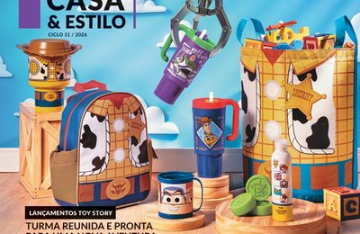 Avon e Casa & Estilo lançam coleção inspirada em Toy Story 5, da Disney e Pixar