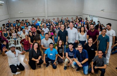  Com auditório lotado, Prefeitura de Arapiraca realiza aula inaugural da Escola de Artes