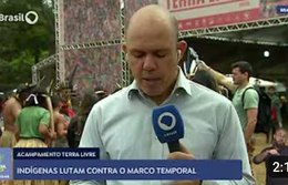 Indígenas reivindicam direitos no Acampamento Terra Livre