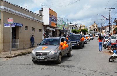 Secretaria de Assistência Social de Anadia promove carreata em alusão ao dia 18 de maio
