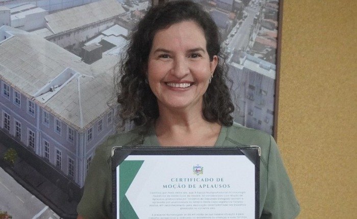 Luana Bonfim, diretora médica da Santa Casa Farol Luana Bonfim, diretora médica da Santa Casa Farol
