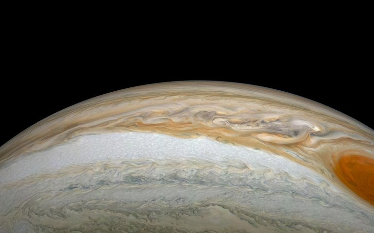 Cientistas revelam que Júpiter já teve o dobro do seu tamanho gigantesco atual (IMAGENS)