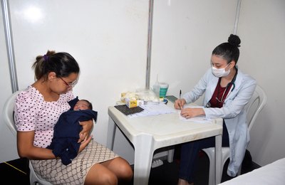 Mais de 2 mil atendimentos são realizados pela Sesau na Grota Vale da Esperança