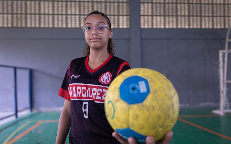 Estudante da Rede Estadual é convocada para Seleção Brasileira de Handebol Sub 16