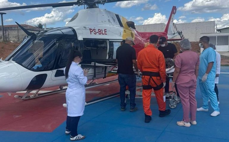 DEA realiza primeira transferência aeromédica para o Hospital Regional de Palmeira dos Índios