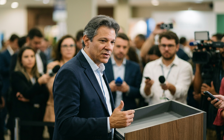 Haddad diz não ter relação com Lulinha e evita comentar quebra de sigilo