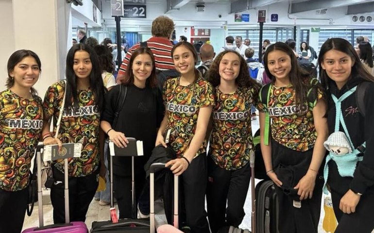 Presa em Israel, equipe de ginástica rítmica do México sinaliza saída: 'Obrigada pelas orações'