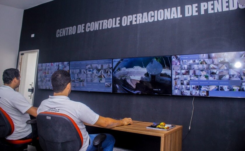 Prefeitura de Penedo amplia monitoramento de segurança com novas câmeras e rede de fibra ótica