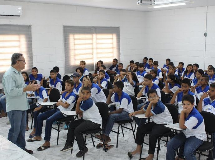 Alunos da rede pública aprendem sobre educação ambiental
