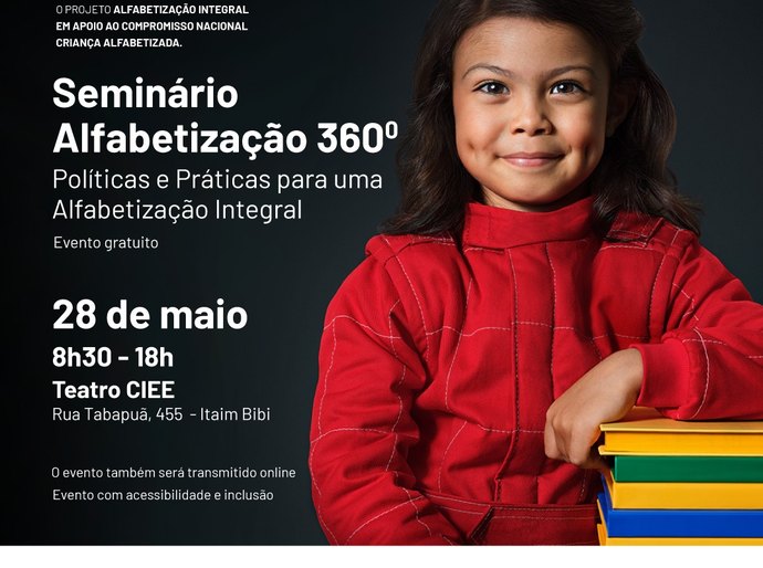 Instituto Ayrton Senna convida educadores de Maceió para o Seminário Alfabetização