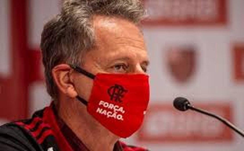 Presidente do Flamengo defende foto de time sem máscara: &#8216;Prendo a respiração&#8217;