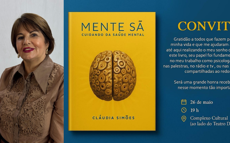 Gestora da Seris lança livro sobre saúde mental na próxima segunda-feira (26)
