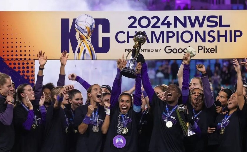 Alagoana Marta é campeã com Orlando Pride na liga feminina de futebol nos EUA