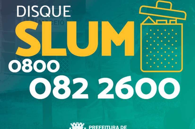 Tem alguma dúvida sobre limpeza urbana? Fale com a Slum