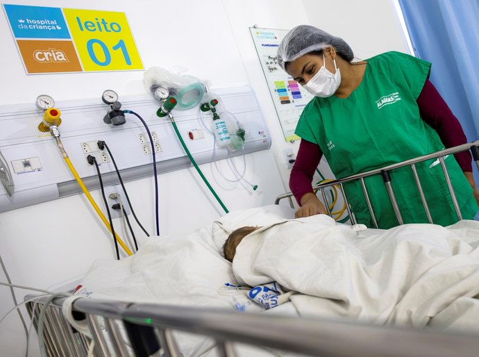 Hospital da Criança de Alagoas alerta para síndromes gripais comuns no público infantil